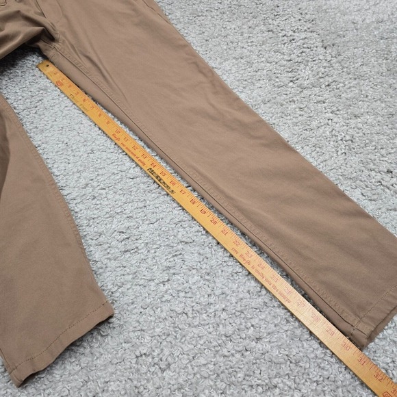 Mugsy‎ Jeans Mens 30x30 Brown Belmonts Classic Chino Straight Stretch Pants - Picture 9 of 11